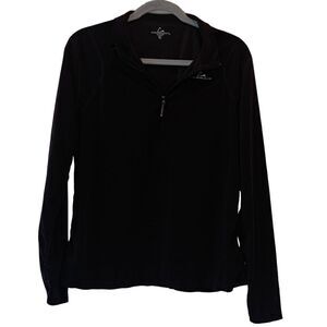 Paradox Ladies Black Quarter Zip Performance Fleece Size XL